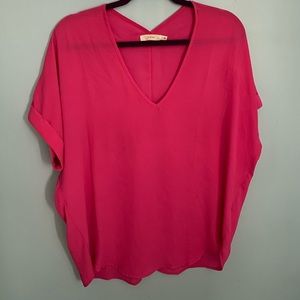 Pink blouse